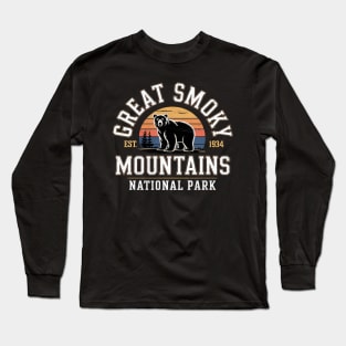 Great Smoky Mountains National Park Mens Womens Hiking Long Sleeve T-Shirt